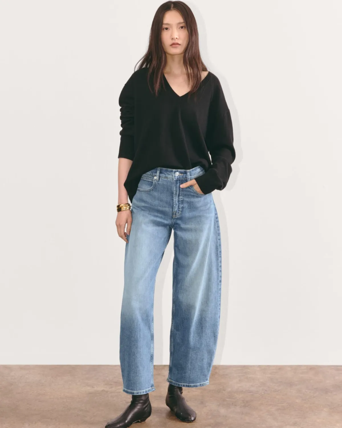 Everlane Jeans|Barrel Jeans*The Way-High® Curve Jean