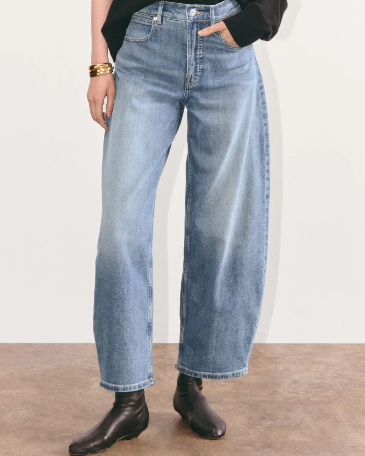 Everlane Jeans|Barrel Jeans*The Way-High® Curve Jean