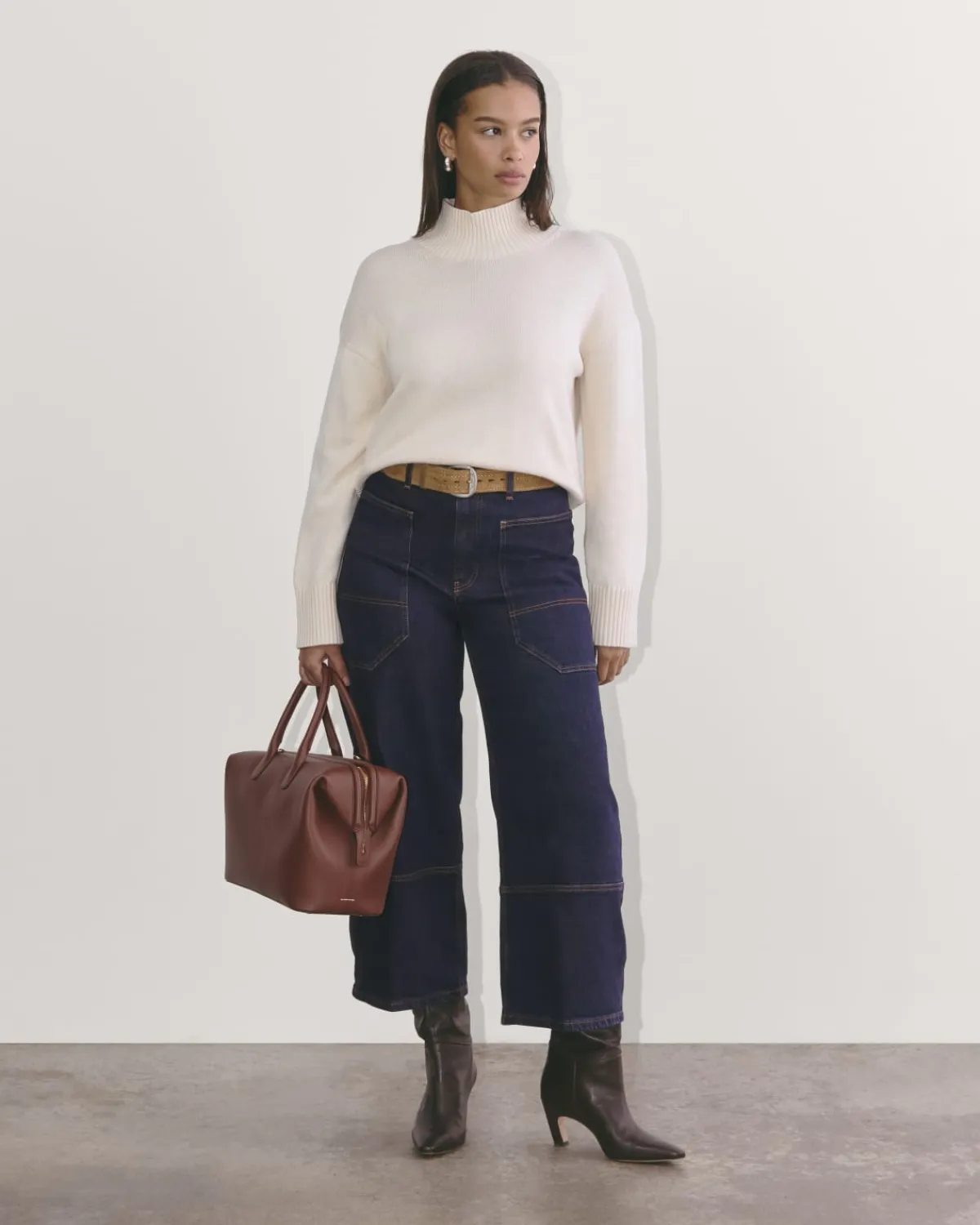 Everlane Jeans|Wide-Leg Jeans*The Way-High® Gardener Cropped Jean