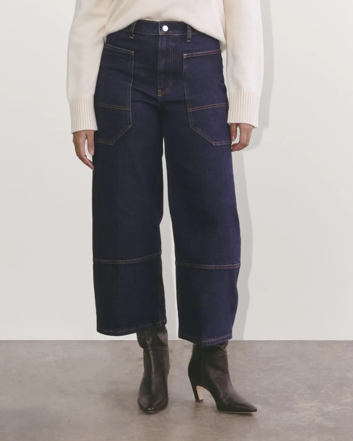 Everlane Jeans|Wide-Leg Jeans*The Way-High® Gardener Cropped Jean