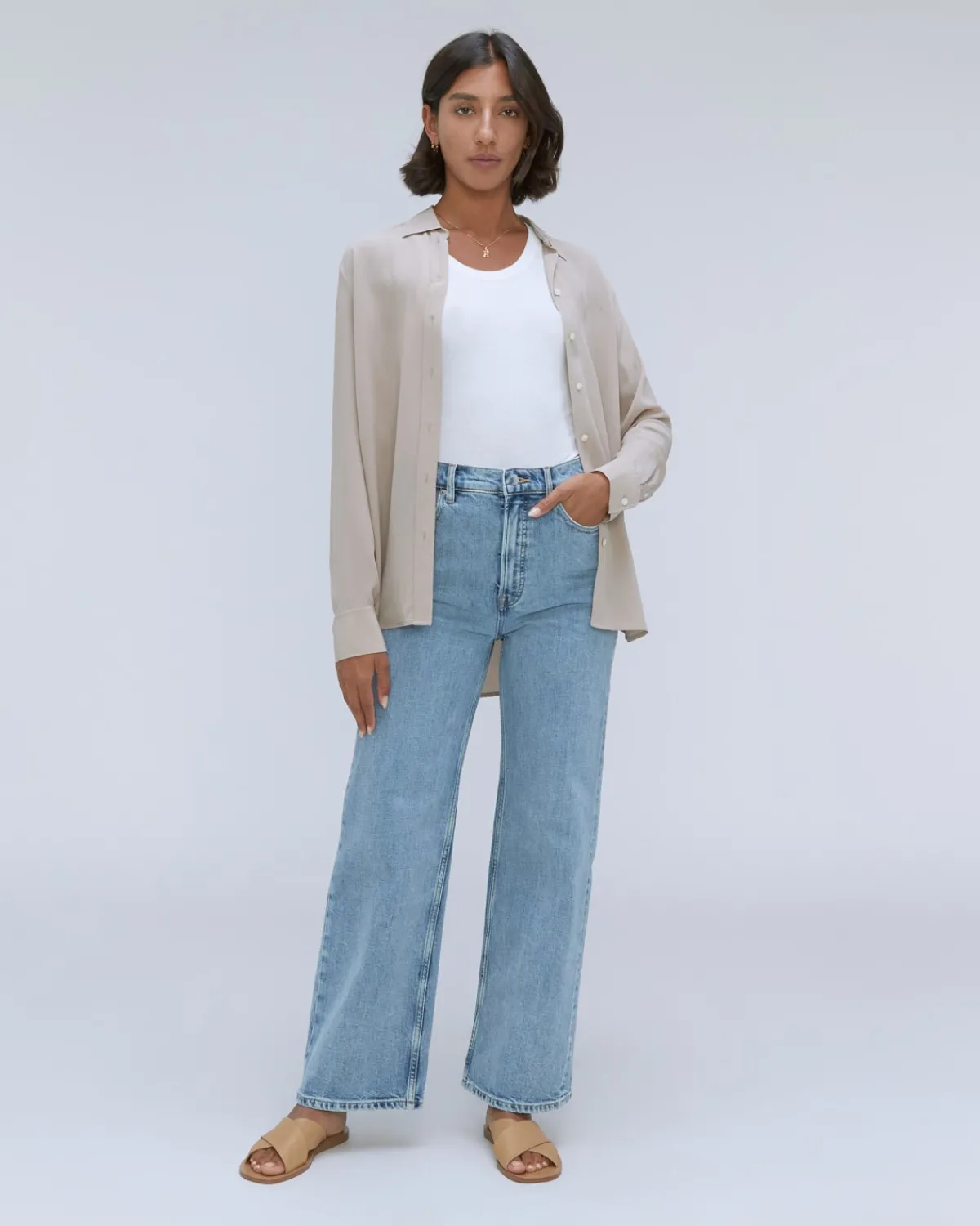 Everlane Jeans|Wide-Leg Jeans*The Way-High® Sailor Jean