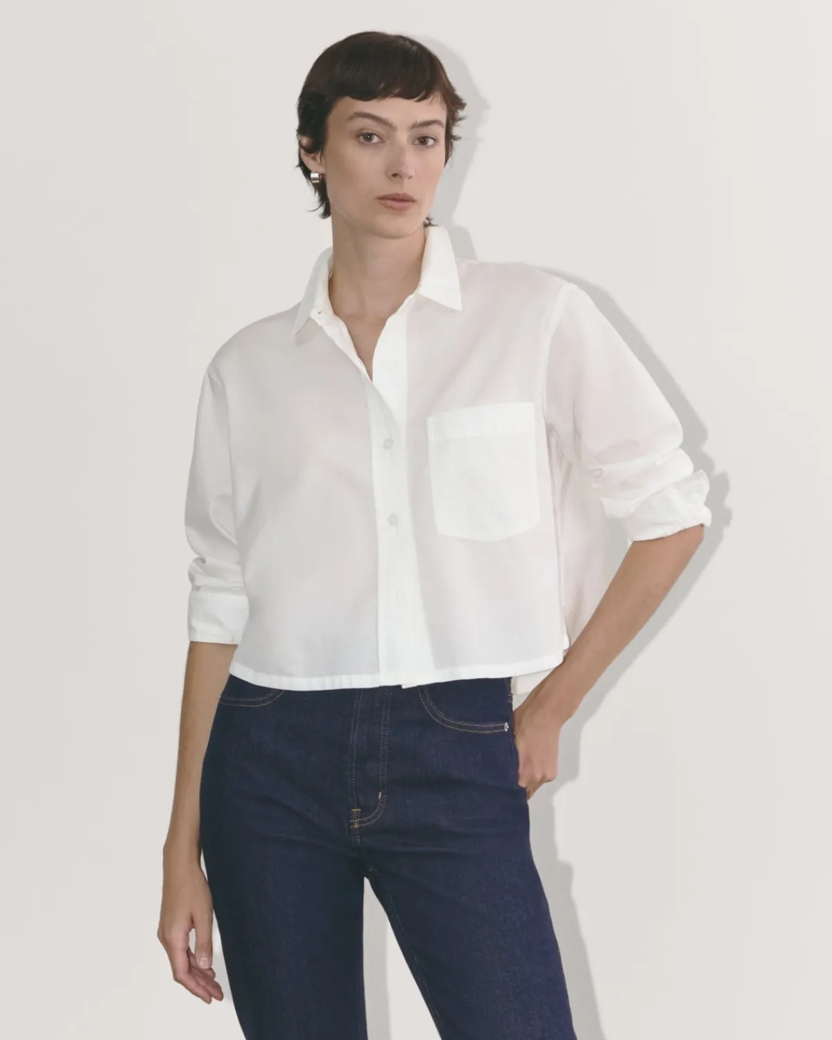 Everlane Tops*The Way-Short Shirt in Silky Cotton