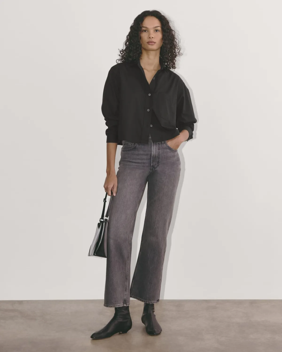 Everlane Tops*The Way-Short Shirt in Silky Cotton