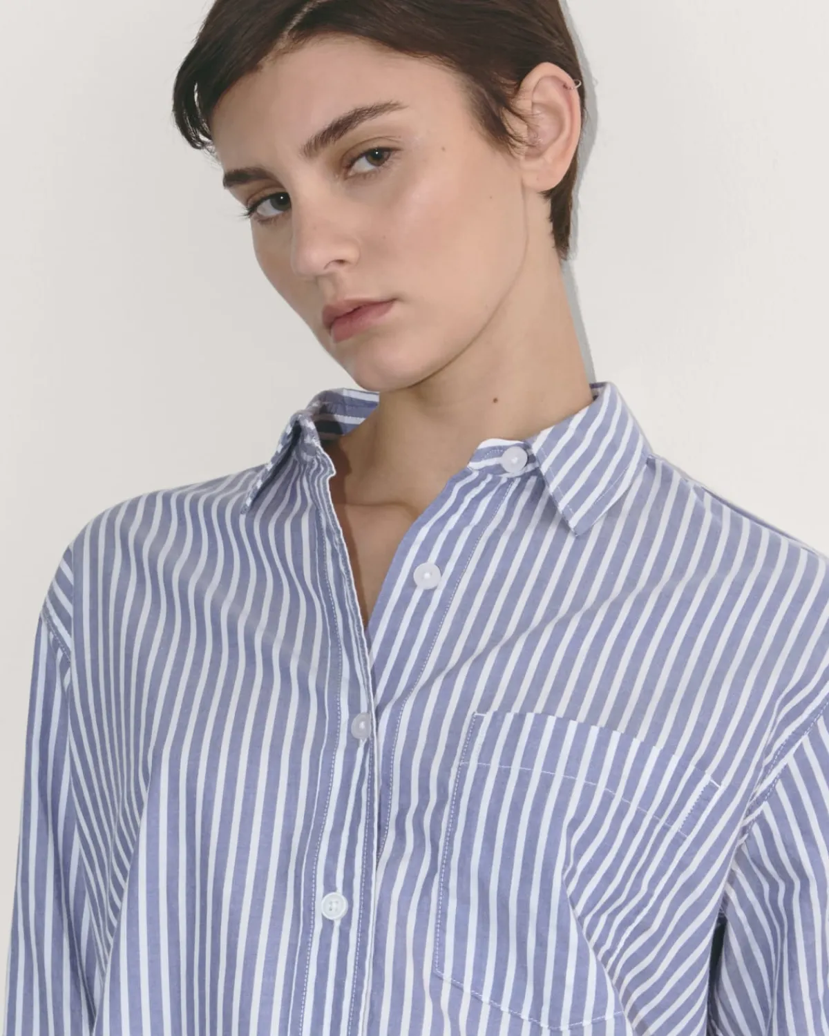 Everlane Tops*The Way-Short Shirt in Silky Cotton