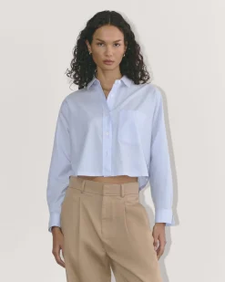 Everlane Tops*The Way-Short Shirt in Silky Cotton