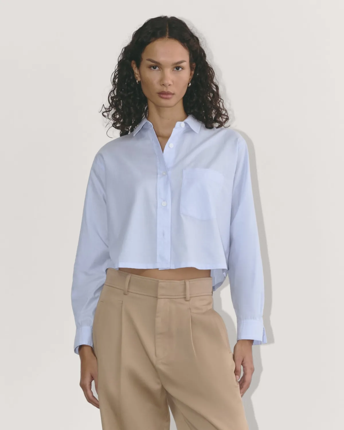Everlane Tops*The Way-Short Shirt in Silky Cotton