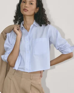 Everlane Tops*The Way-Short Shirt in Silky Cotton