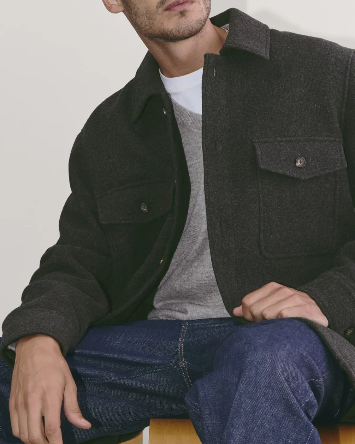 Everlane Jackets & Coats*The Wool Overshirt