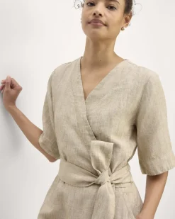 Everlane Dresses*The Wrap Dress in Linen