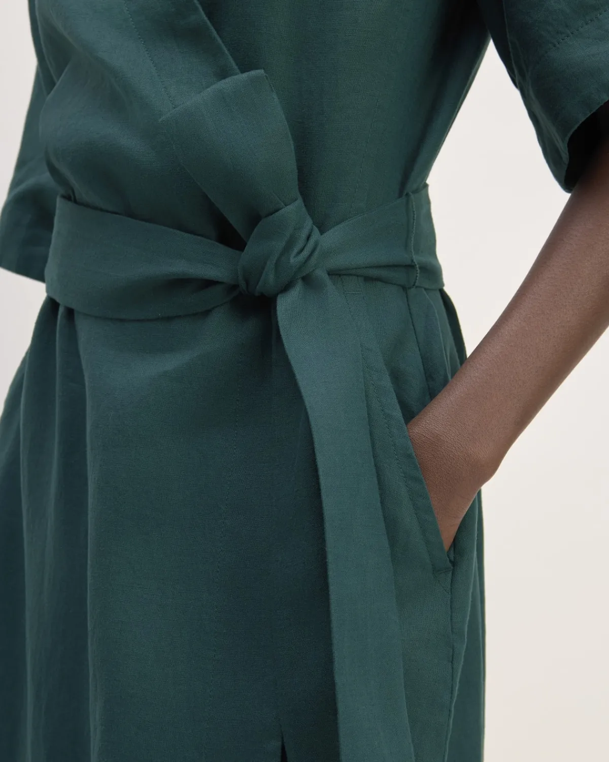 Everlane Dresses*The Wrap Dress in Linen
