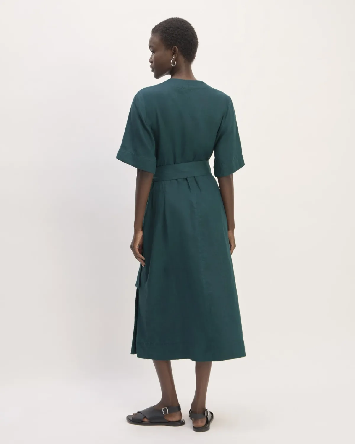 Everlane Dresses*The Wrap Dress in Linen