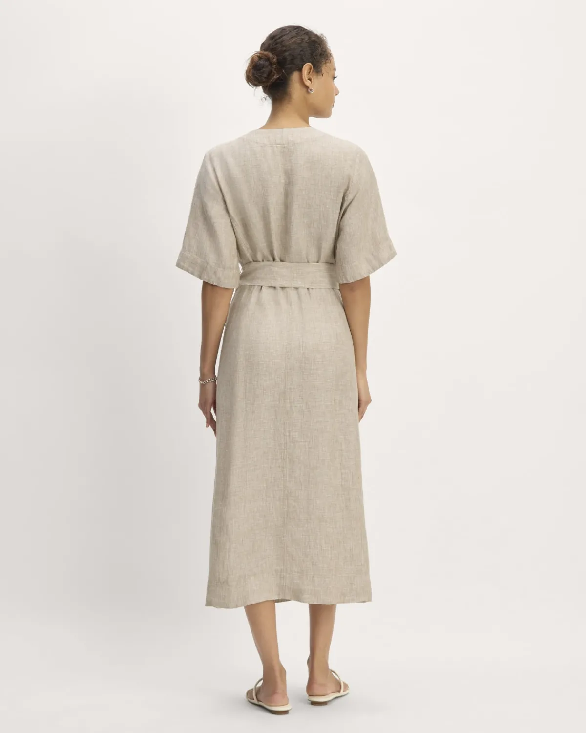 Everlane Dresses*The Wrap Dress in Linen