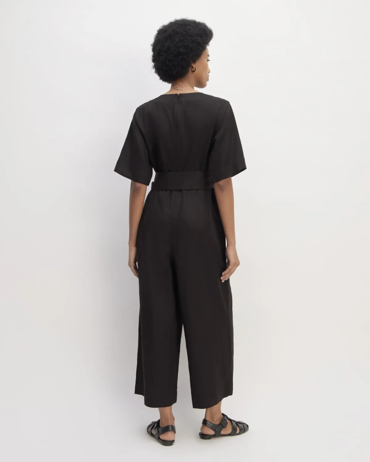 Everlane Dresses*The Wrap Jumpsuit in Linen